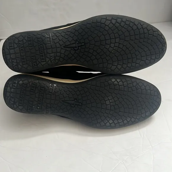 Cesare Paciotti 4US black and silver shoes