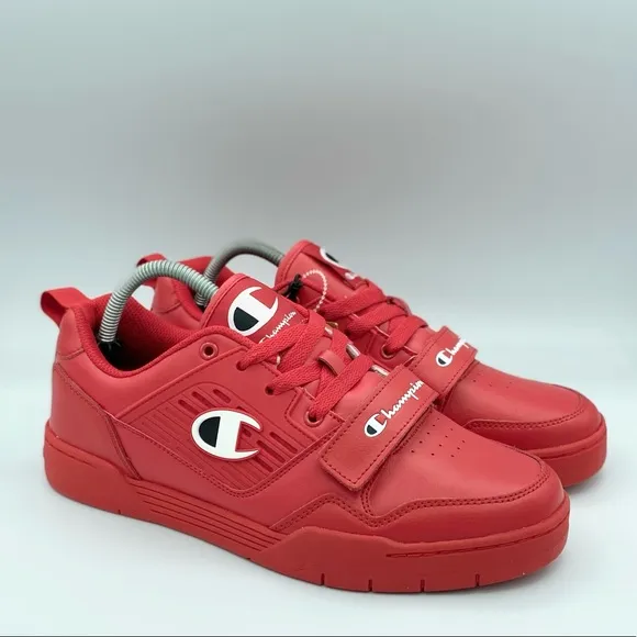 Champion Mens shoes 3 on 3 Low Top Red Scarlet