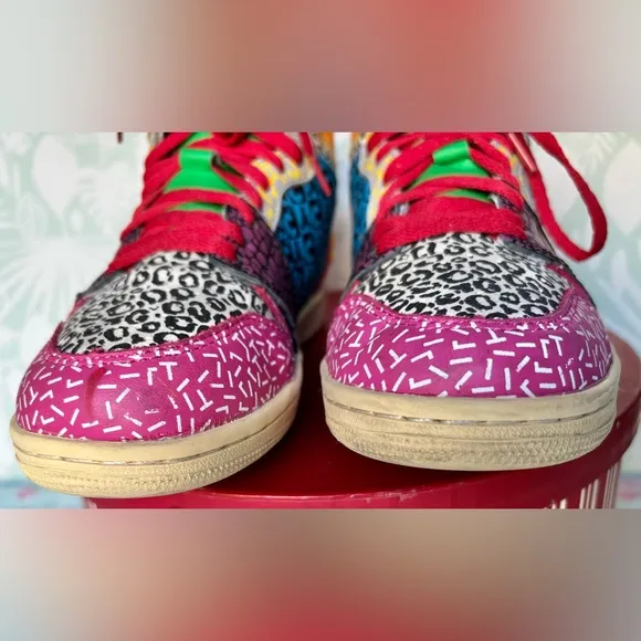 Chemical Baby High Top Limited Edition Sneakers Released in 2022 colorful Size 7