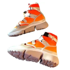 Chloe Napa Sonnie High Top Sneaker 6/36