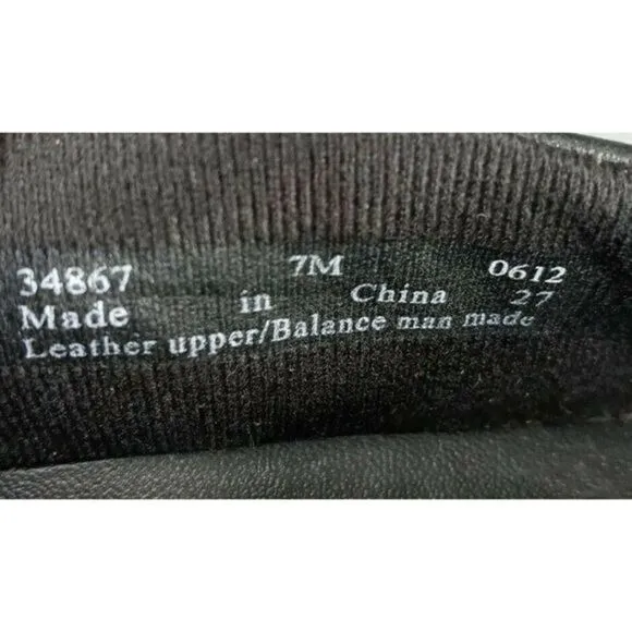 CLARKS BENDABLES WOMENS 7M MARY JANE SLIP ON COMFORT SHOES‎ BLACK LEATHER