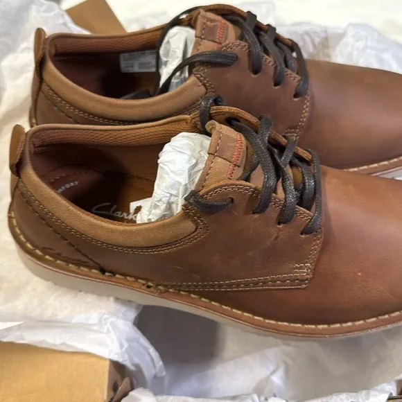Clark’s Collection Men’s Eastridge Low Light Brown Shoe- 11 M