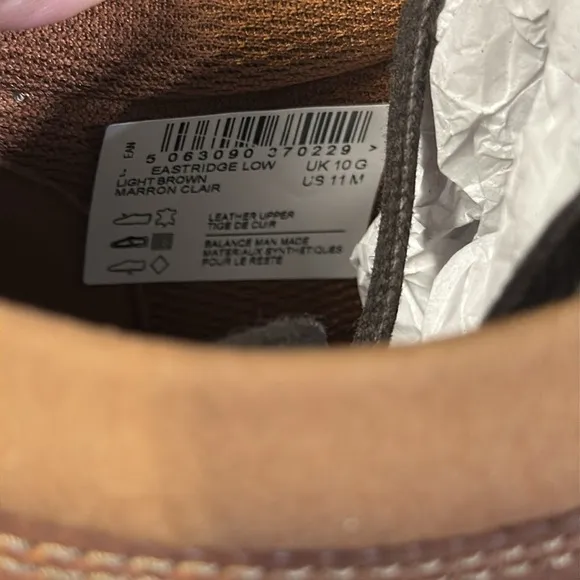 Clark’s Collection Men’s Eastridge Low Light Brown Shoe- 11 M