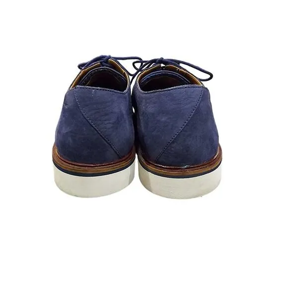 Clarks Men's Derby Lace-Up Oxford Dress Shoe Blue Size 8.5