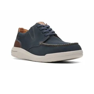 Clarks Mens Navy Driftway Low Sneaker Shoes Size 12 US