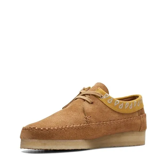 Clarks Mens Weaver Brown Shoes (NWT)