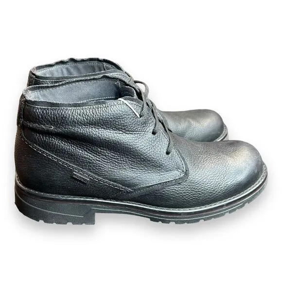 Clarks Morris Peak Waterproof Oxfords Men's Size 10 M Black