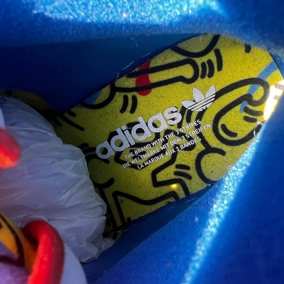CLEAN Adidas Rivalry x Keith Haring Size 9 Mens shoes