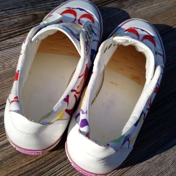 Coach Colorful Logo Low Top Sneakers