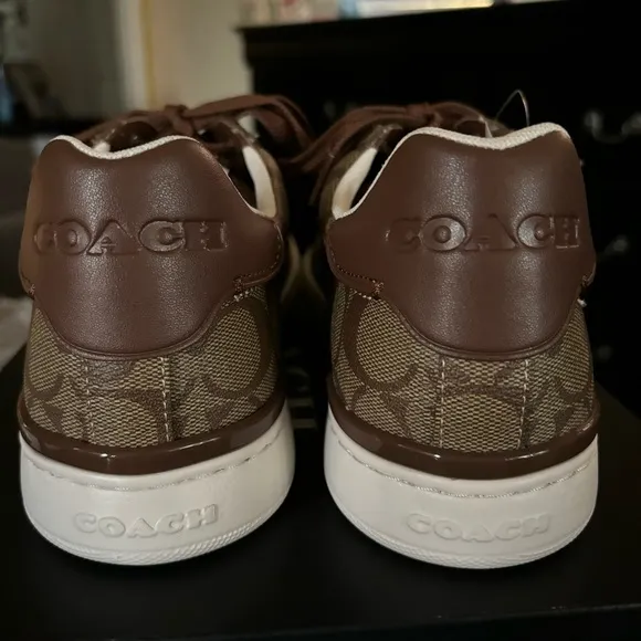 Coach Khaki Saddle CLP SIG LOW Shoes
