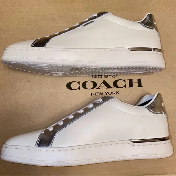 Coach 🤍 Lowline Low Top sneakers 👟 size 10 New in box retail style shoes