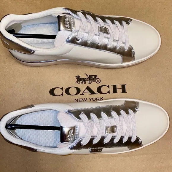 Coach 🤍 Lowline Low Top sneakers 👟 size 10 New in box retail style shoes