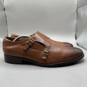 Cole Haan Benton Double Monk Strap II Oxford Shoes British Tan 12 M - C26425