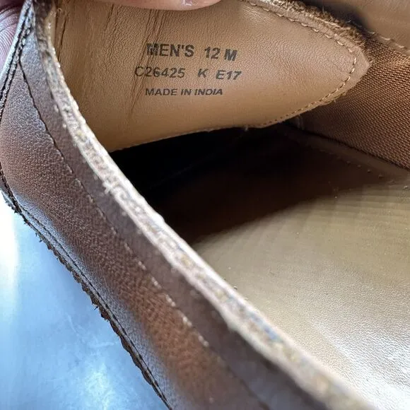 Cole Haan Benton Double Monk Strap II Oxford Shoes British Tan 12 M - C26425