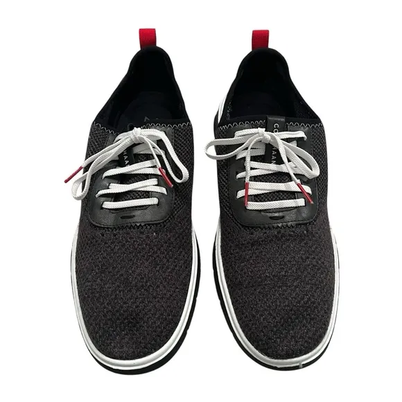 Cole Haan Generation Zerogrand Stitchlite Shoes Gray/Black C31402, Sz 10.5