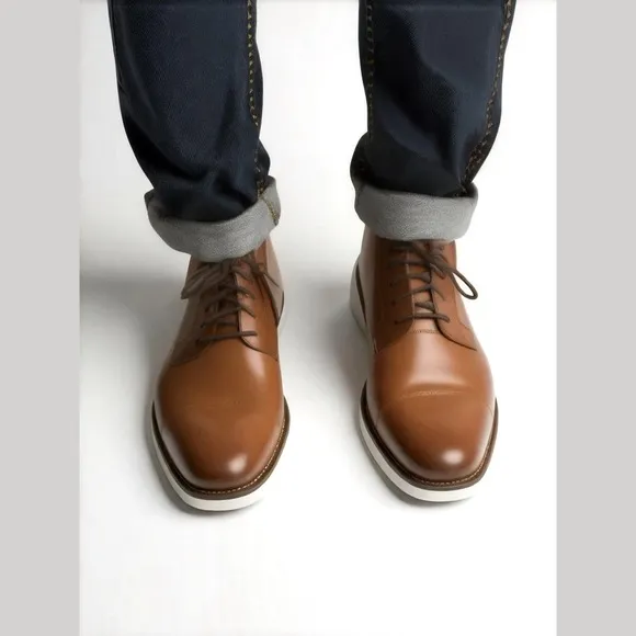Cole Haan Grand Atlantic Brown Leather Shoes Size 13