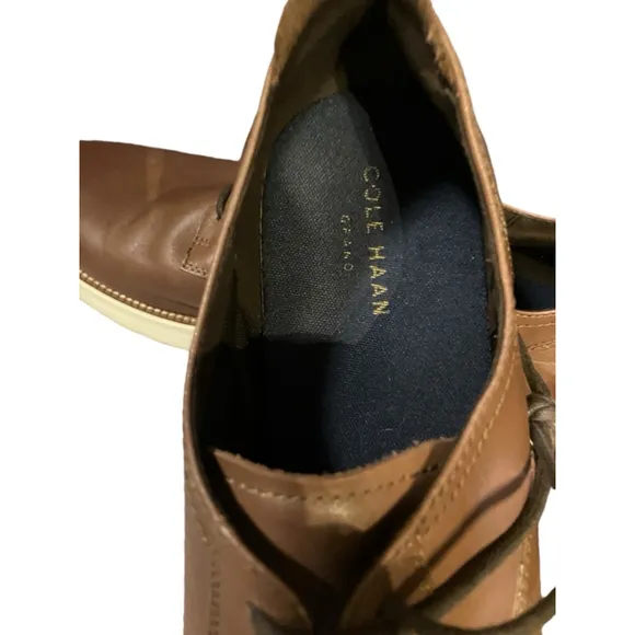 Cole Haan Grand Atlantic Brown Leather Shoes Size 13