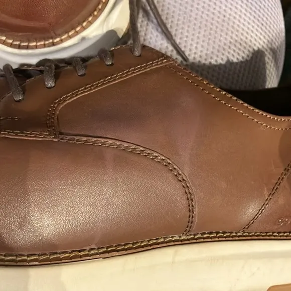 Cole Haan Grand Atlantic Brown Leather Shoes Size 13