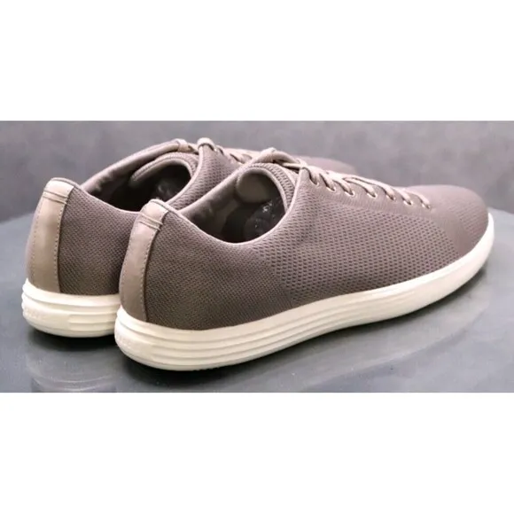 Cole Haan Grand OS Crosscourt Men's Knit Sneakers Shoes Size 11.5 M Gray EUC