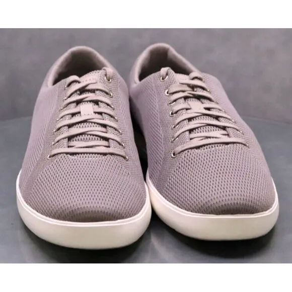 Cole Haan Grand OS Crosscourt Men's Knit Sneakers Shoes Size 11.5 M Gray EUC