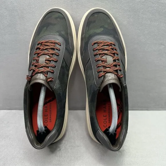 Cole Haan GrandPro AM Mens Size 10.5 (M) Golf Shoes Camo Print Spikeless Lace-Up