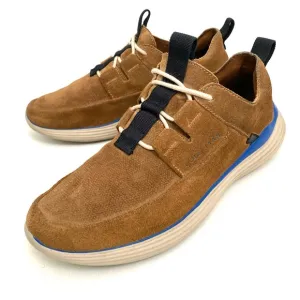 Cole Haan Grandsport Mens Trainers 8 M Suede Leather Sneakers Lace Up Comfort