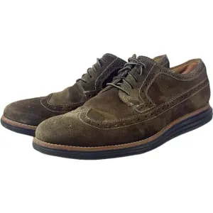Cole Haan Lunargrand Wingtip ‘Camo’ Suede Size 10