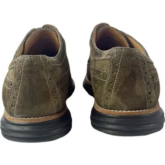 Cole Haan Lunargrand Wingtip ‘Camo’ Suede Size 10
