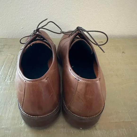Cole Haan Men’s Lenox Hill‎ Cap Toe Oxford British Tan Leather Shoes 12 M