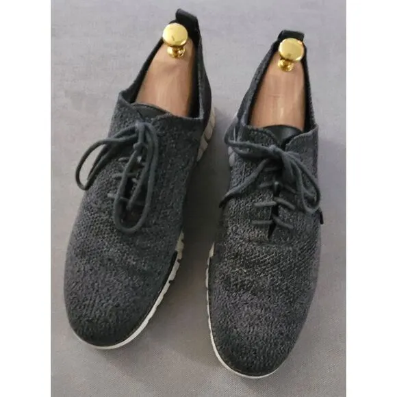 Cole Haan Men's Zero Grand.Os Grey Knit Oxford Grand‎ OS Shoes Size 10 M