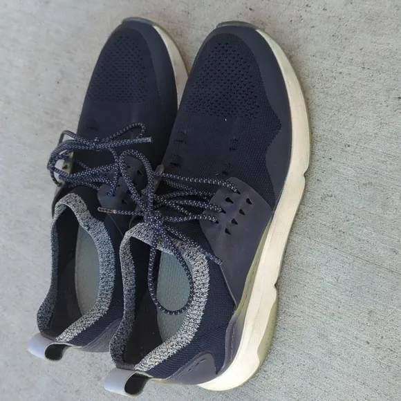 Cole Haan Men's Zerogrand Blue‎ Knit Stitchlite Athletic Running Shoes Size 9.5