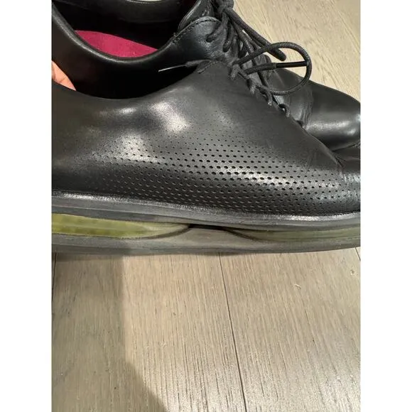 Cole Haan ØriginalGrand Energy Twin Black Leather Oxford Shoes Men's Size 11
