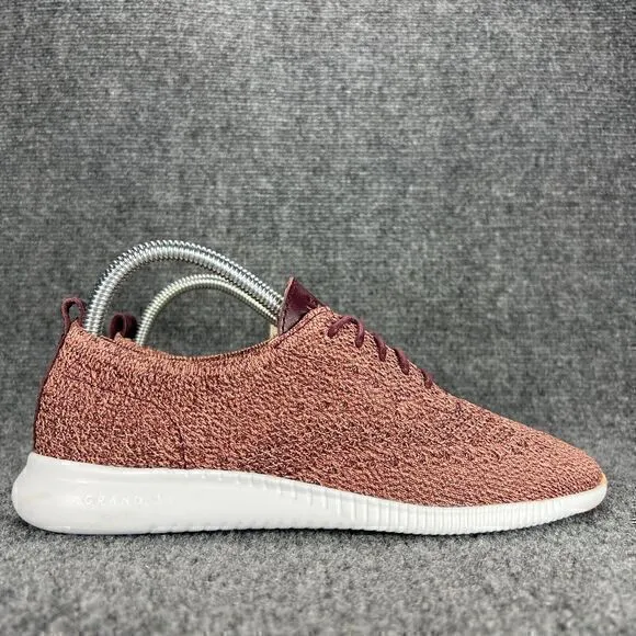Cole Haan Shoes Womens 8 B ZeroGrand Stitchlite Oxford Sneakers Pink Lightweight