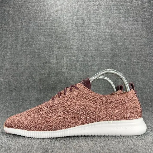 Cole Haan Shoes Womens 8 B ZeroGrand Stitchlite Oxford Sneakers Pink Lightweight