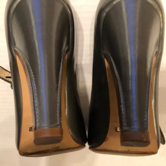 Cole Haan women's leather high heel shoes  size: 8B   heel height: 4&quot;