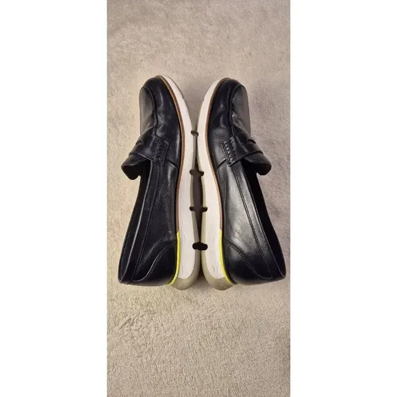 Cole Haan Women's Shoes 4. Zerogrand Loafer Black Sulphur Leather Size 8.5 B