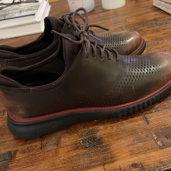 Cole Haan Zero Grand Distressed Shoes 7
