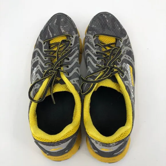 Columbia Gray/Yellow Textile Athletic Shoes | Montrail Fluid Flex Model