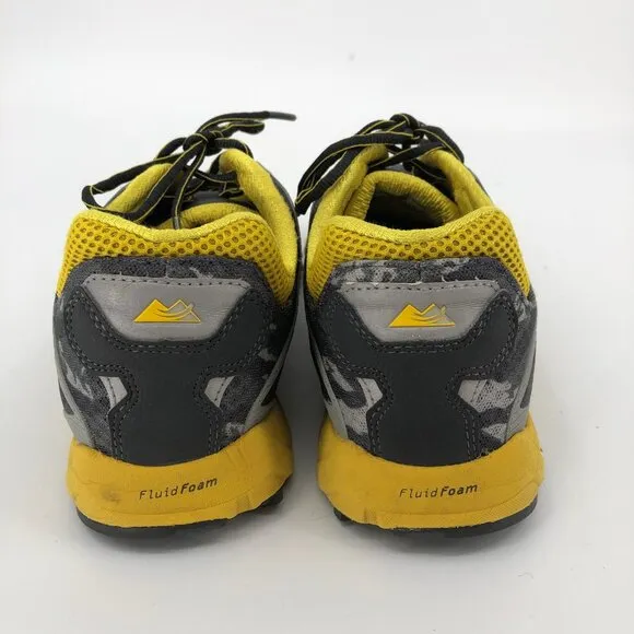 Columbia Gray/Yellow Textile Athletic Shoes | Montrail Fluid Flex Model