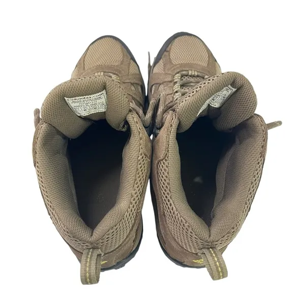 Columbia Omni‎ Grip Waterproof Techlite Mid Top Hiking Womens Shoes Size 8.5