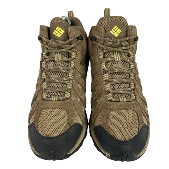 Columbia Omni‎ Grip Waterproof Techlite Mid Top Hiking Womens Shoes Size 8.5