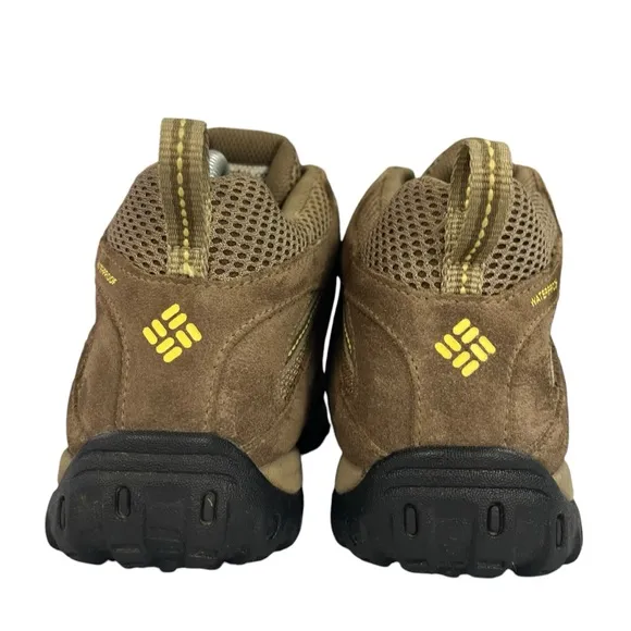 Columbia Omni‎ Grip Waterproof Techlite Mid Top Hiking Womens Shoes Size 8.5