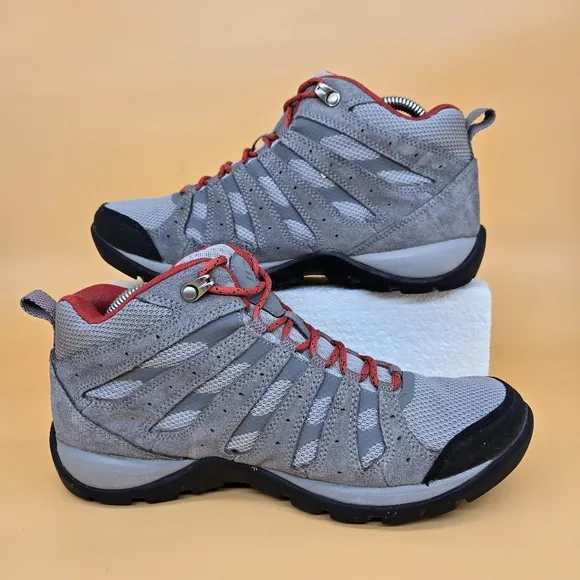 Columbia Redmond V2 Mid Women's Waterproof Hiking Boots Shoes Size 8.5