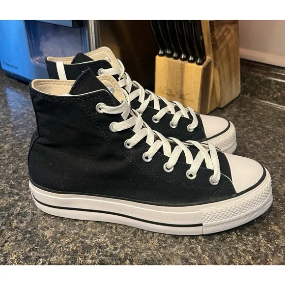 Converse All Star Lift High Platform Sneakers Women's 10