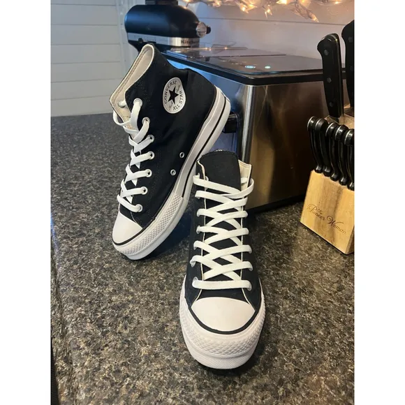 Converse All Star Lift High Platform Sneakers Women's 10