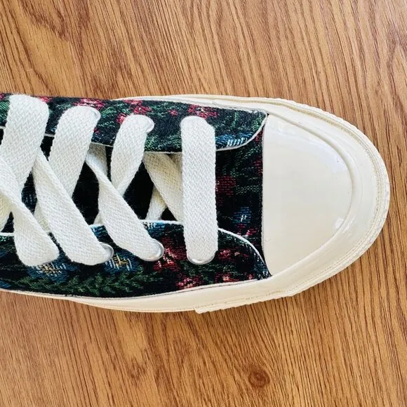 ⭐Converse Chuck 70 Floral Tapestry Hi Size 8 Women's Shoes Black Floral A11990C