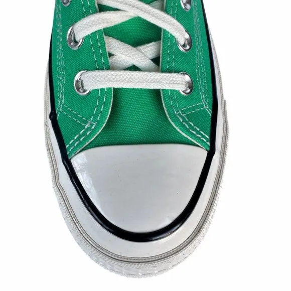 ⭐Converse Chuck 70 Hi Green Canvas Women shoes Sz 10 Retro Sneaker A08613F New
