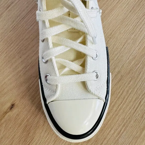 ❤️❤️CONVERSE Chuck 70 Plus Gems Rhinestones Pearls Mens Shoes Sz 5 Cream A10287C