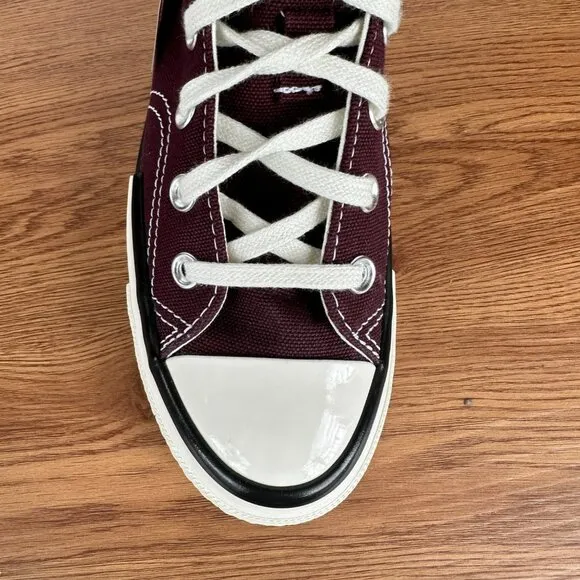 ⭐Converse Chuck 70 Plus High Top Platform Size 8 Women's Shoes Burgundy A12893C