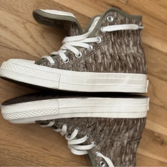 Converse Chuck 70 Satin High Top Green Women's Shoes